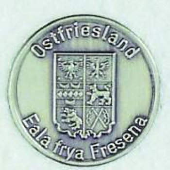 Zinn-Emblem 50mm Ostfriesland