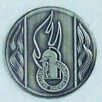 Zinn-Emblem 50mm Feuerwehr "Dt. Jugendfeuerwehr DFV"