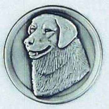 Zinn-Emblem 50mm Hunde "Münsterländer"