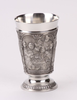 Zinnbecher Wein JB82