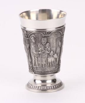 Zinnbecher Wein JB84