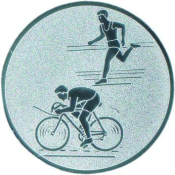 Emblem 25mm "Duathlon"