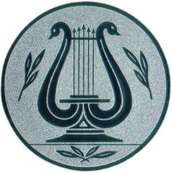 Emblem 25mm "Gesang"
