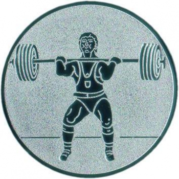 Emblem 25mm "Gewichtheben"