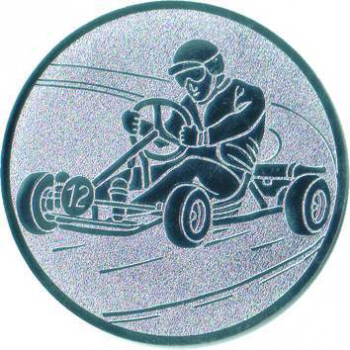 Emblem 25mm "Go-Kart"