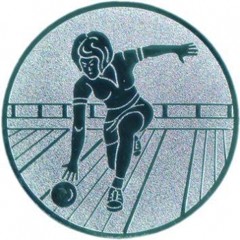 Emblem 25mm "Kegeln Damen"