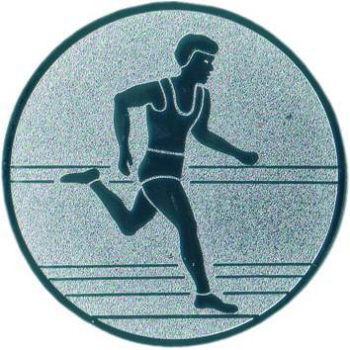 Emblem 25mm "Leichtathletik Läufer"