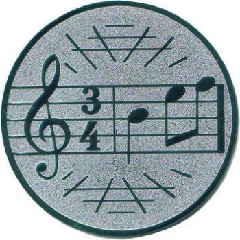 Emblem 25mm "Musik"