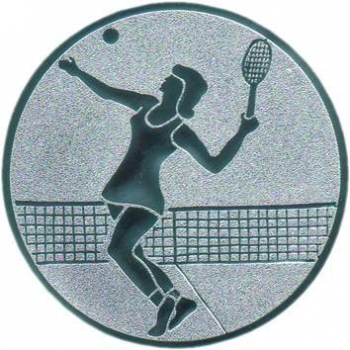 Emblem 25mm "Tennis Damen"