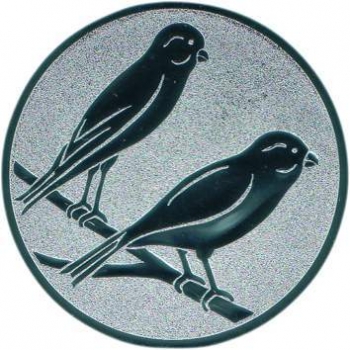 Emblem 25mm "Vögel"