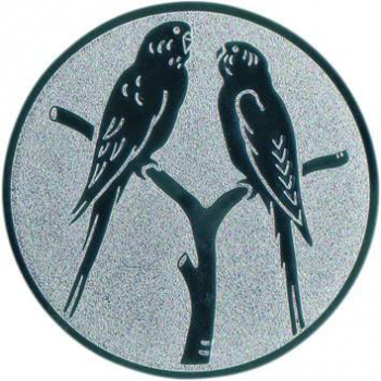 Emblem 25mm "Vögel"