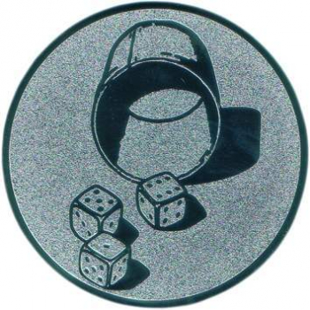 Emblem 25mm "Würfeln"