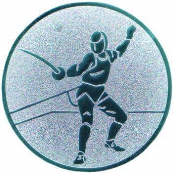 Emblem 50mm "Fechten"