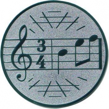 Emblem 50mm "Musik"