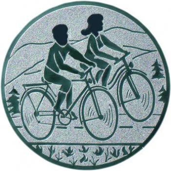 Emblem 50mm "Radwandern"