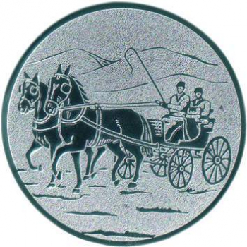 Emblem 50mm "Reiten"
