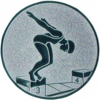 Emblem 50mm "Schwimmen Damen"