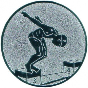 Emblem 50mm "Schwimmen Herren"