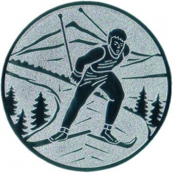 Emblem 50mm "Ski"