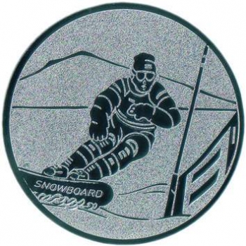 Emblem 50mm "Snowboard"