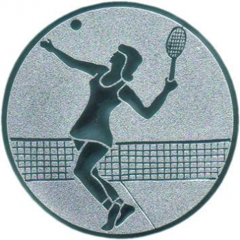 Emblem 50mm "Tennis Damen"