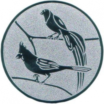 Emblem 50mm "Vögel"