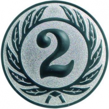 Emblem 50mm "Zahl 2"