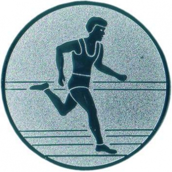 Emblem 50mm "Leichtathletik Läufer"