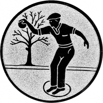 Emblem 50mm "Petanque Boccia Boule"