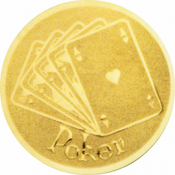 Emblem 25mm "Pokern"