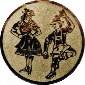 Emblem 50mm "Volkstanz"