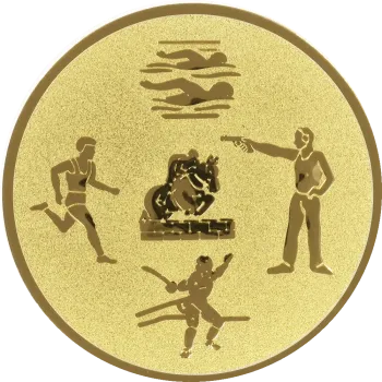 Emblem 50mm "Schützen Fünfkampf"