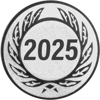 Emblem 25mm Jahreszahl