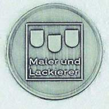 Zinn-Emblem 50mm Berufe "Maler/Lackierer"