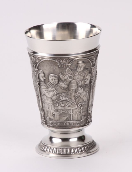 Zinnbecher Wein JB82