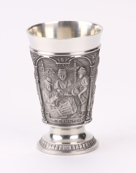 Zinnbecher Wein JB84