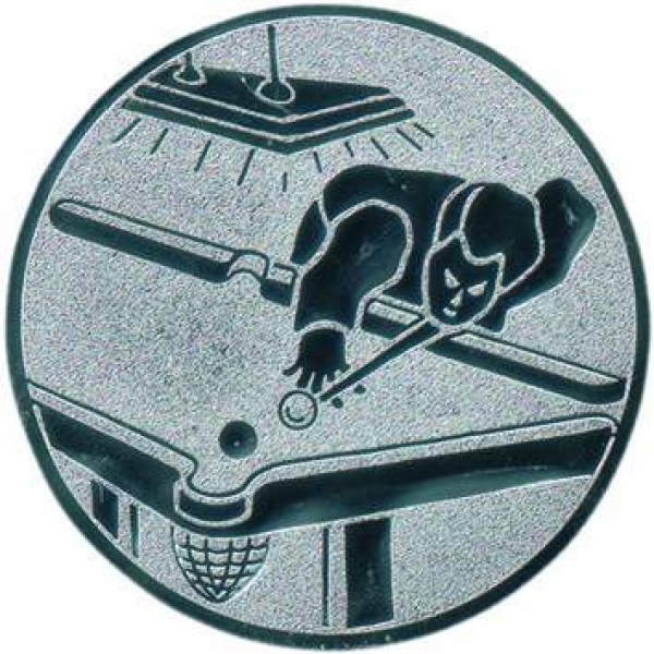 Emblem 25mm "Billard"