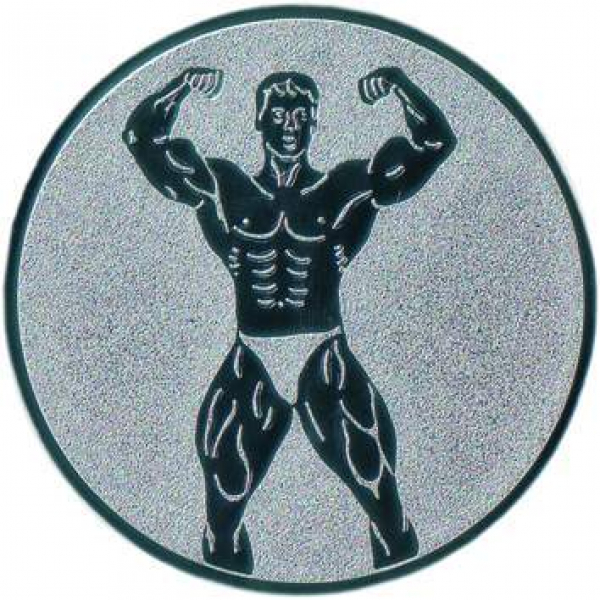 Emblem 25mm "Body-Building"