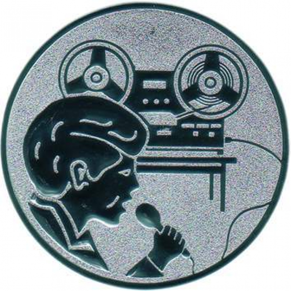 Emblem 25mm "Discjockey"