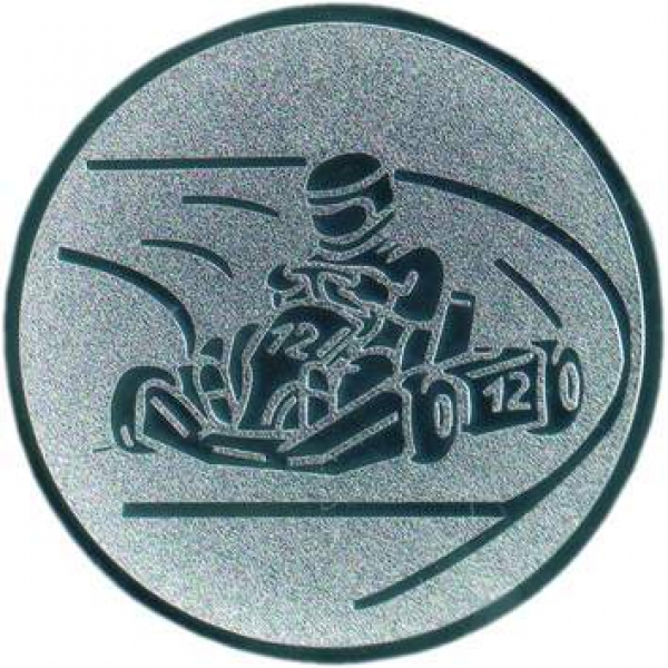 Emblem 25mm "Go-Kart"