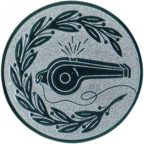 Emblem 25mm "Schiedsrichterpfeife"