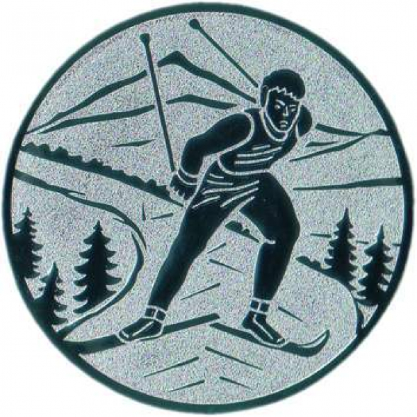 Emblem 25mm "Ski"