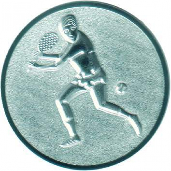 Emblem 25mm "Tennis Herren 3D"