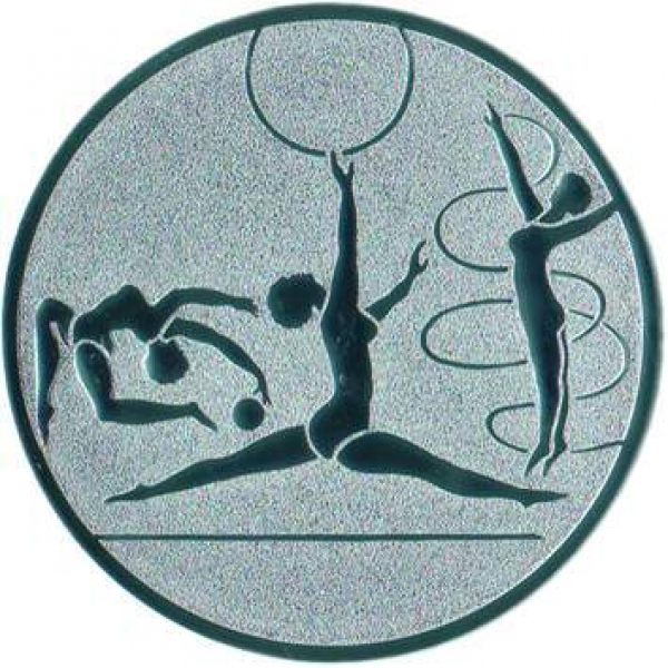 Emblem 25mm "Turnen Damen"