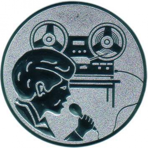 Emblem 50mm "Discjockey"