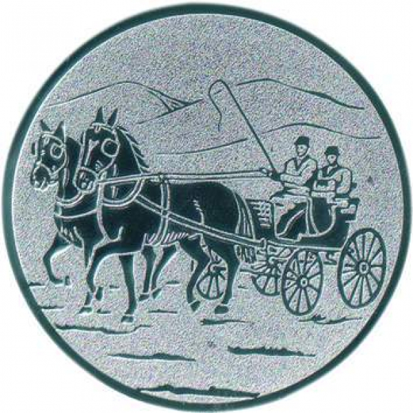 Emblem 50mm "Reiten"