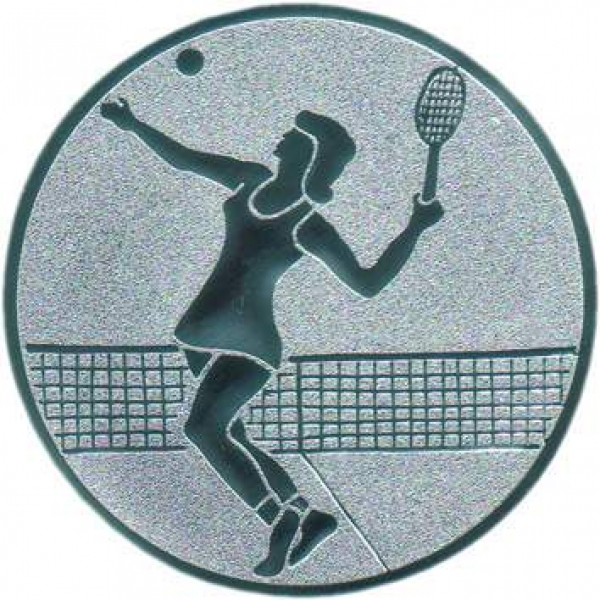 Emblem 50mm "Tennis Damen"