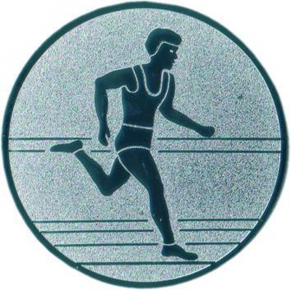 Emblem 50mm "Leichtathletik Läufer"