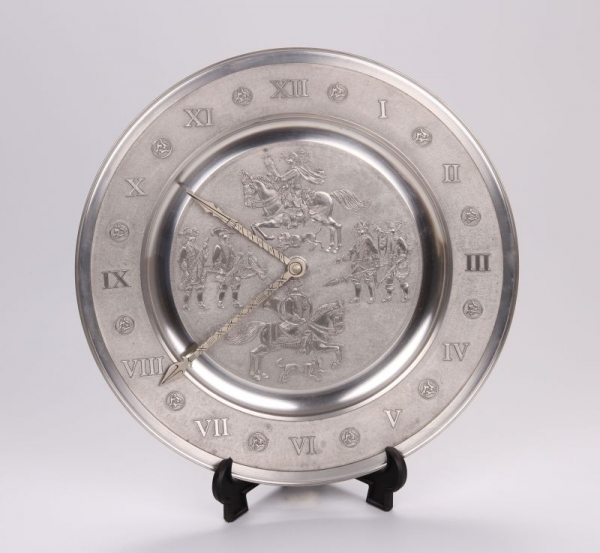 Wanduhr Jagd