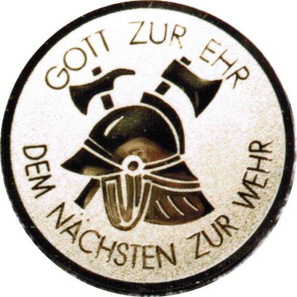 Emblem 25mm "Feuerwehr"